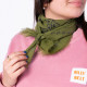 Petit foulard Sacha Kaki - Billybelt