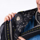 Foulard Madeleine noir - Billybelt