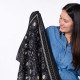 Foulard Madeleine noir - Billybelt