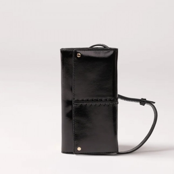 Pochette Gina noir vernis - Maradji