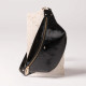 Sac banane Nicole noir vernis - Maradji