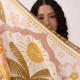 Foulard Tiger in the palmeraie Bronze - Maradji