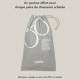 Chaussons sable et paillettes- Angarde