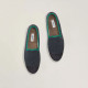 Chaussons bleu marine et vert - Angarde