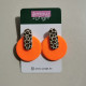 Boucles d'oreilles Billie orange