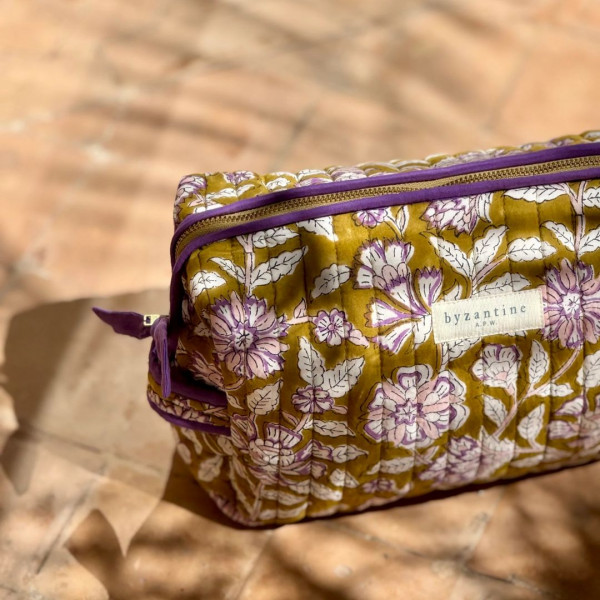 Trousse de toilette Carthage Kaki - Byzantine