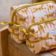 Trousse de toilette femme Fauve rose- Byzantine