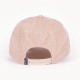 Casquette Stamped velours beige - Kulte