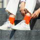 Chaussettes pailletées orange  - Billybelt