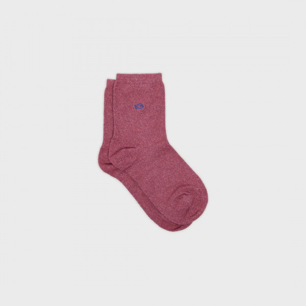 Chaussettes pailletées bois de rose - Billybelt