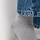 Chaussettes pailletées argent - Billybelt