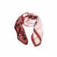 Foulard Katy rouge et rose