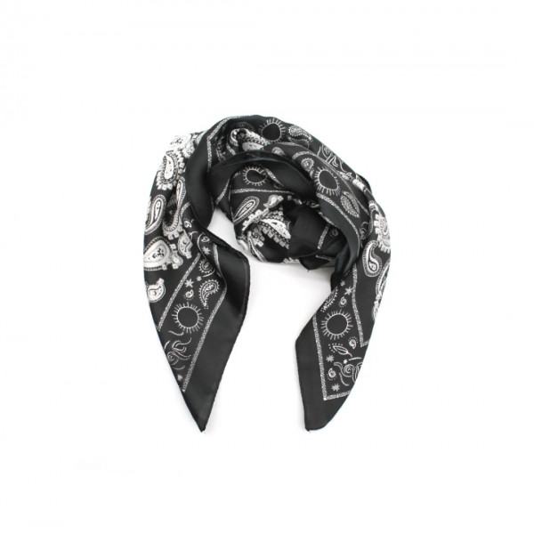 Foulard Katy noir - Coquerico