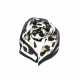 Foulard Katy léopard- Coquerico