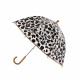 Parapluie transparent cloche léoapard- Anatole