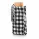 Mini parapluie carreaux vichy noir Kensington - Anatole