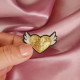 Broche Coeur ailé - Malicieuse