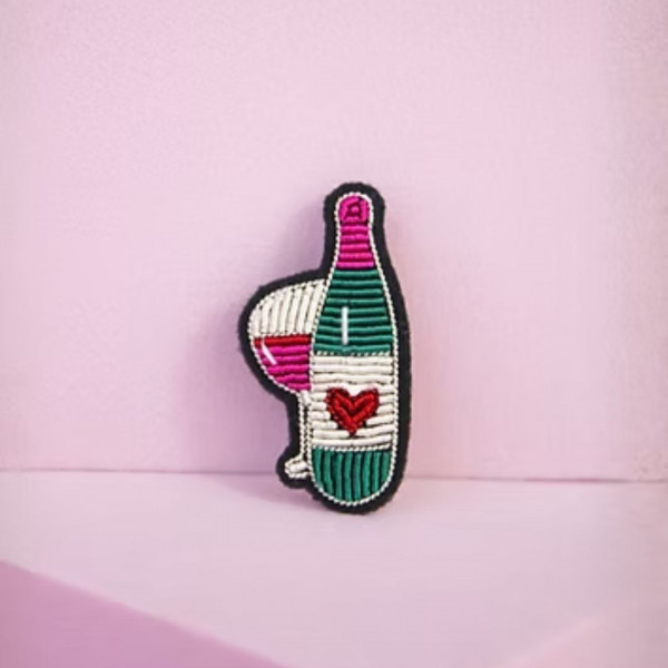 Broche Wine Lover - Malicieuse