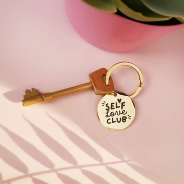 Porte-clé Self love club- Malicieuse