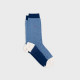 Chaussettes chevrons Brume marine - Billybelt