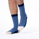 Chaussettes chevrons Brume marine - Billybelt