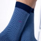 Chaussettes chevrons Brume marine - Billybelt