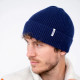 Bonnet en laine bleu profond - Billybelt