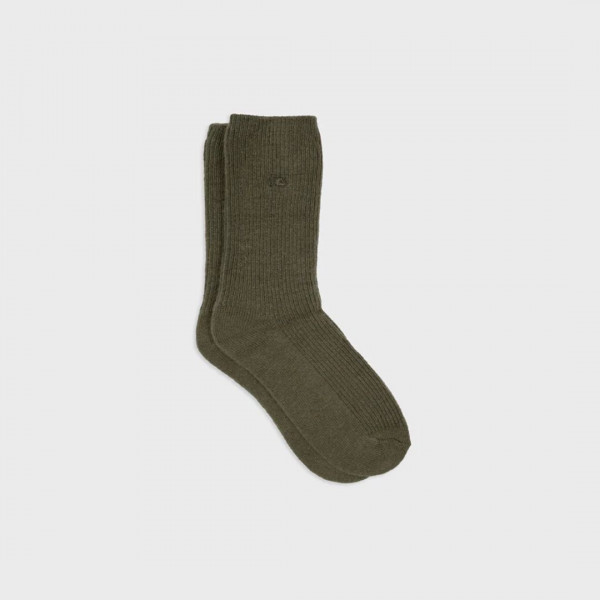 Chaussettes en laine kaki - Billybelt