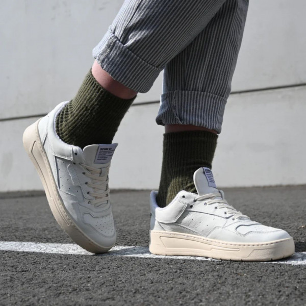Chaussettes en laine kaki - Billybelt