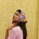 Petit foulard Carthage Violet- Byzantine