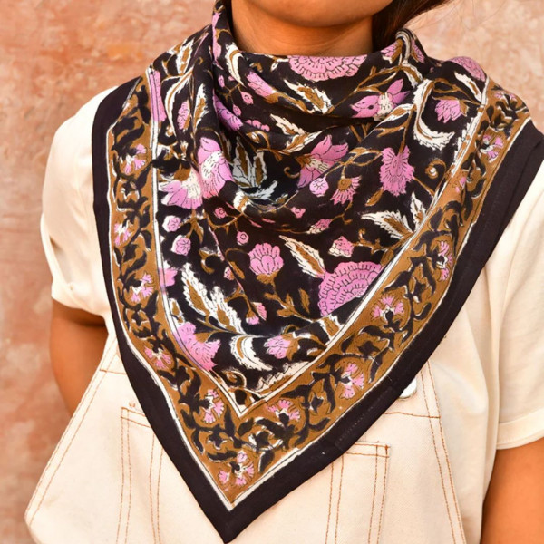 Foulard N° 112 Nuit- Byzantine