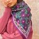 Foulard Ravenne Prune- Byzantine