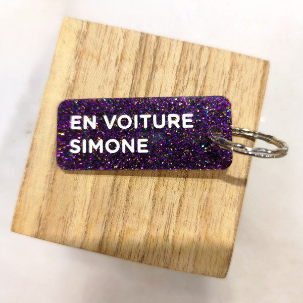 Porte-clé En voiture simone - Coquerico