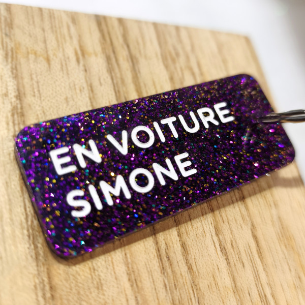 Porte-clé En voiture simone - Coquerico