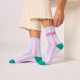 Chaussettes rayées love - Billybelt