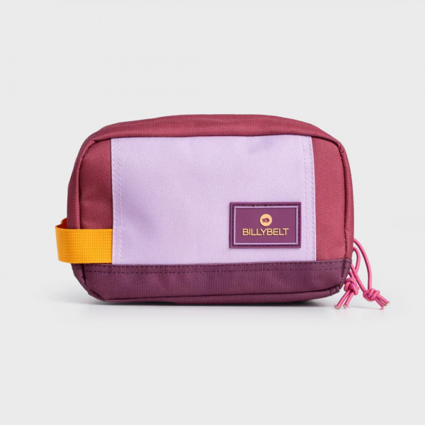 Trousse de toilette bordeaux et violet - Billybelt