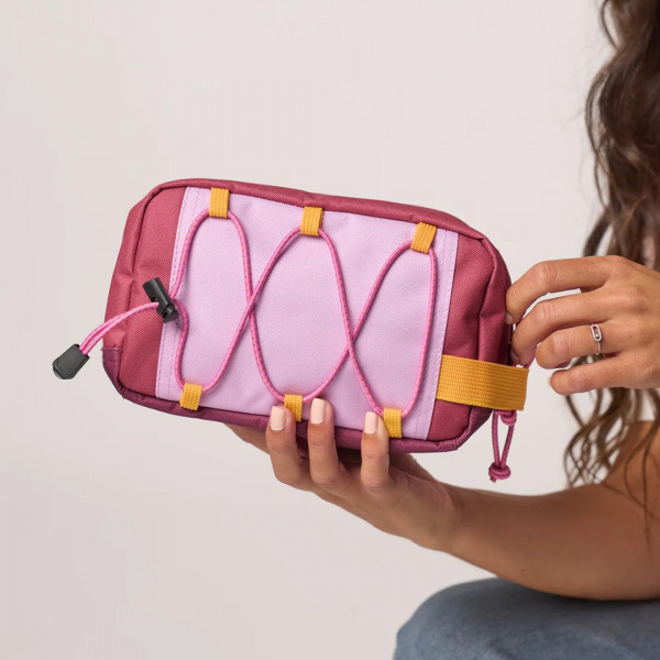 Trousse de toilette bordeaux et violet - Billybelt