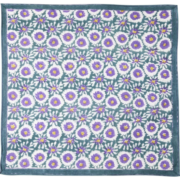 Foulard Margotte vert sapin- Maison Bonheur