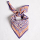 Foulard Iris Violine- Maison Bonheur