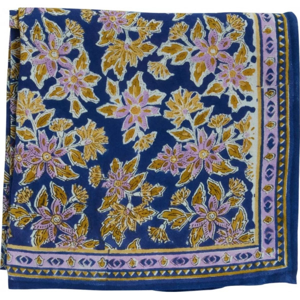 Foulard  Arya indigo- Maison Bonheur