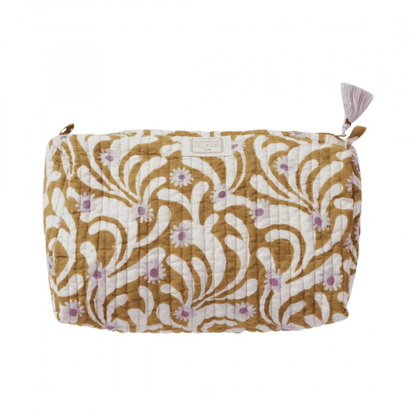 Trousse de Toilette Poppies Olive- Bonheur du jour