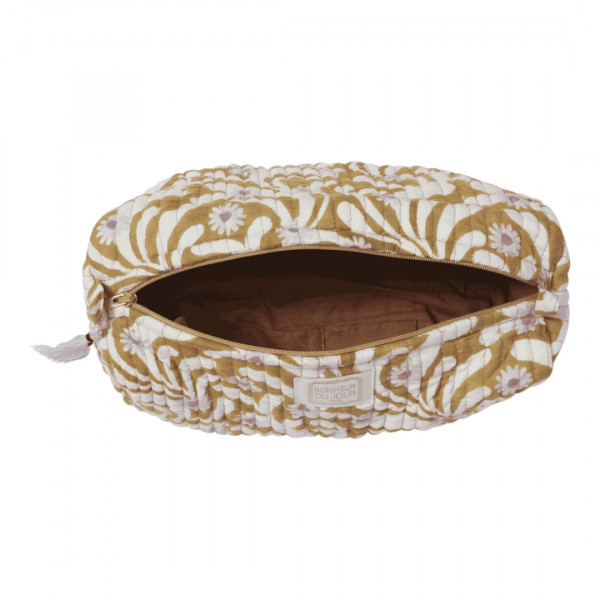 Trousse de Toilette Poppies Olive- Bonheur du jour