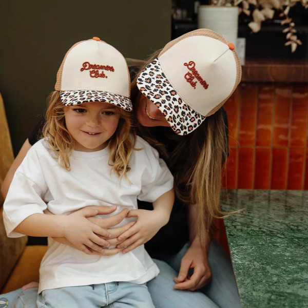 Casquette Adulte Léopard 2 "Cool Kids Only" - Hello Hossy