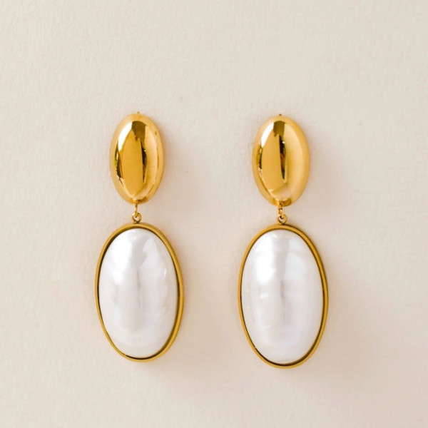 Boucles d'oreilles Olympe - Coquerico