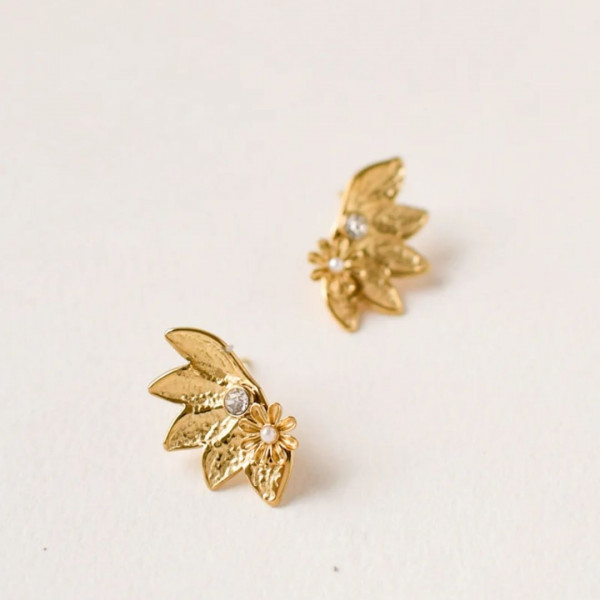 Boucles d'oreilles Elmy - Coquerico