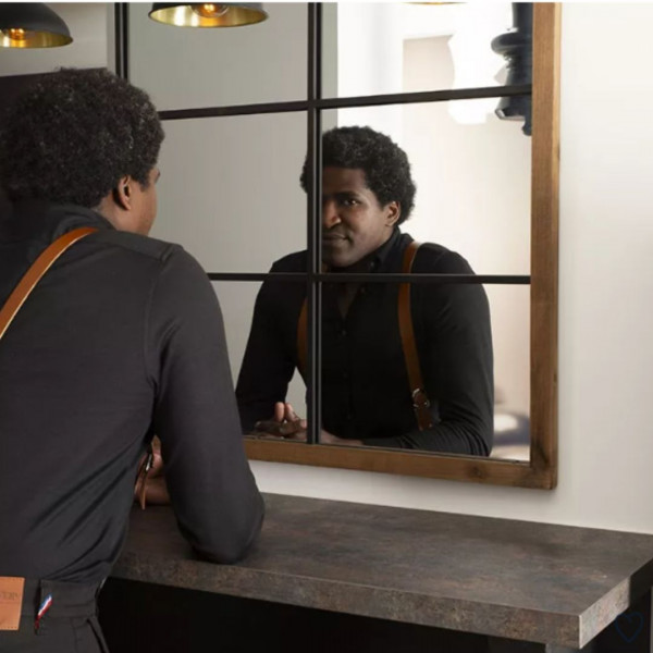 Bretelles en cuir noisette - Les bretelles de Léon