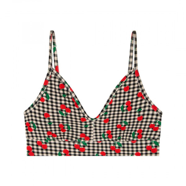 Brassière Vichy cerise -We Are Jolies