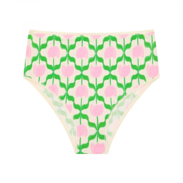 Culotte taille haute tulipes roses  -We Are Jolies