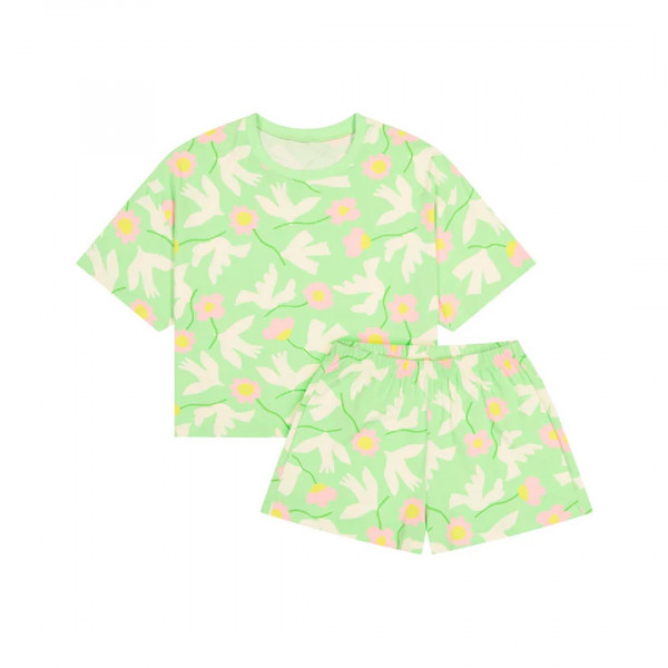 Pyjama bird vert -We Are Jolies