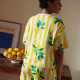 Pyjama citrons rayures jaunes -We Are Jolies